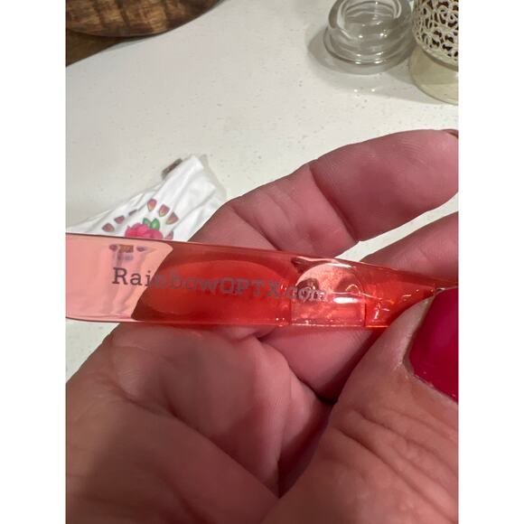 Rainbow OPTX Color Therapy Glasses in Rose Pink Sunglasses main image 5
